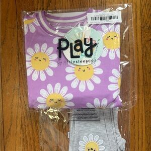 Purple and Gray Sunflower Set 6-12m